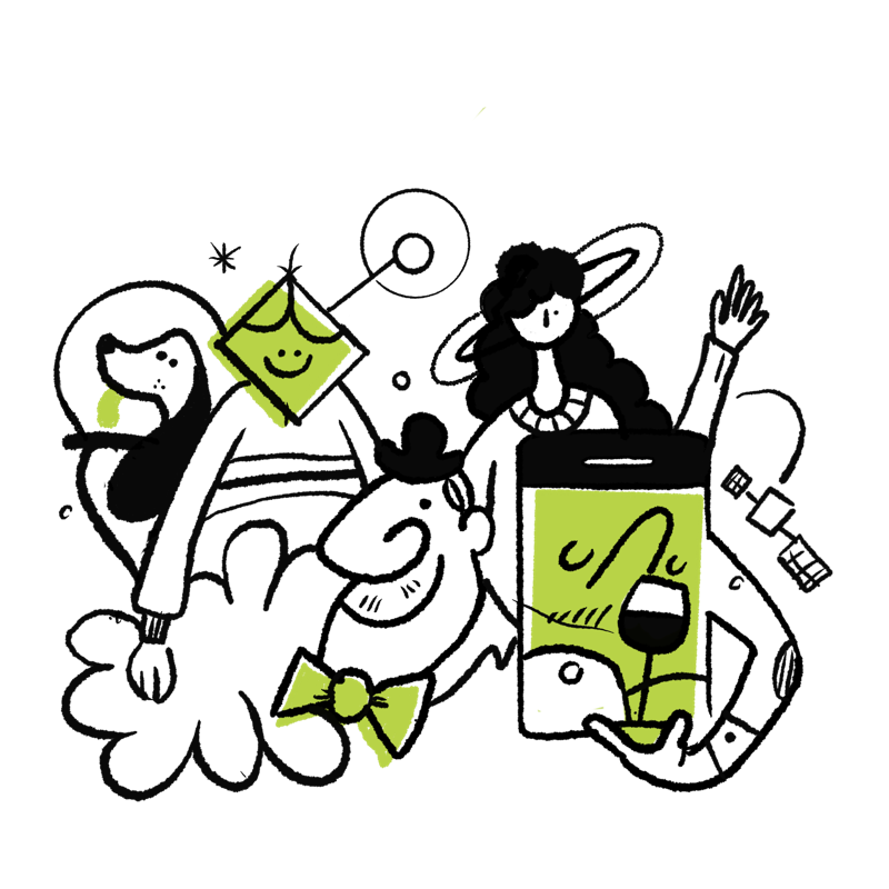 Bright future illustration